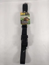 New Black Coastal Pet No Slip Martingale Adjustable Dog Collar  (22"-29") 