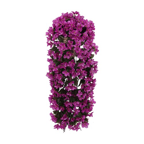 Vivids künstliche hängende Orchidee Bündel hängende Blumen künstliche violette Blume - Bild 14 von 27