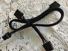 LOT 2 pcs 6 pin PERIF to 3X IDE DRIVER POWER cable FOR EVGA SuperNOVA 850 G2