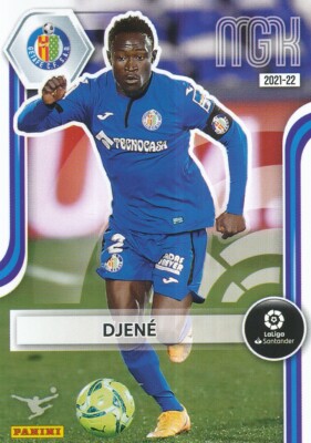 168 DJENE DAKOMAN # TOGO GETAFE CF CARD PANINI MGK LIGA 2022