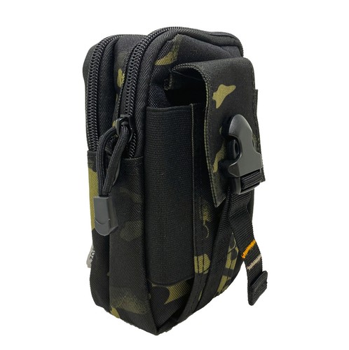 MOLLE Tactical Pouch Compact Utility Gear Bag Cell Phone Case for LG Velvet V60 - Picture 10 of 14