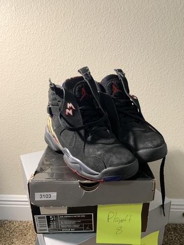 2007 Jordan Retro VIII 8 Playoffs Black 