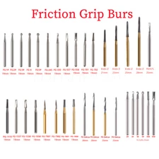 Dental Burs FG 330 557 556 701 Carbide Burr Friction Grip Round Pear High Speed