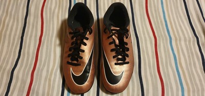 SCARPE CALCIO NIKE HYPERVENOM BRONZO BAMBINO ORIGINALE numero 35 | eBay
