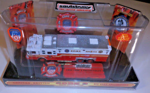 Saulsbury Fire & Rescue Apparatus Die Cast Replica City Of New York - Picture 1 of 9