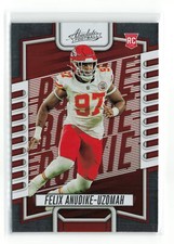 FELIX ANUDIKE-UZOMAH #162 2023 PANINI ABSOLUTE CHIEFS RC