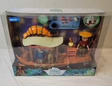 Disney Raya And The Last Dragon Crew Shrimporium Boat Petite Playset Shrimp Doll