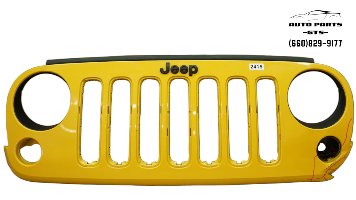2007-2018 JEEP WRANGLER JK DRAGON FRONT BUMPER CENTER GRILL GRILLE