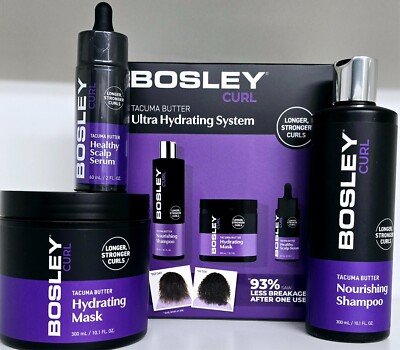 BOSLEYMD CURL TACUMA BUTTER ULTRA HYDRATING SYSTEM