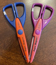Lot of 2 Provo Craft Paper Shapers Scissors patterns, scrapbooking, paper crafts