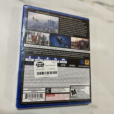 Grand Theft Auto V Premium Edition - Sony PlayStation 4 New Sealed