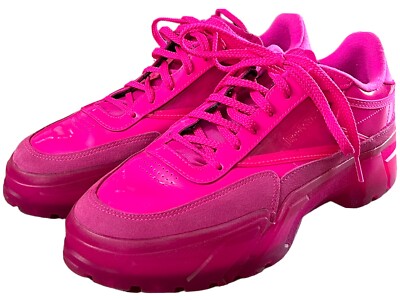 Leather Shoes Cardi B Pink Sneakers Reebok Club C X Cardi B