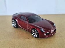 hot wheels alfa romeo 8c red loose used good condition