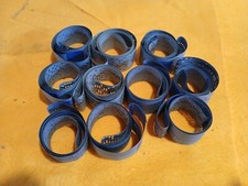 Ten Rolls - Vintage Computer Punched Paper Tape