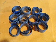 Ten Rolls - Vintage Computer Punched Paper Tape