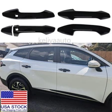 For 2023 2024 2025 Kia Sportage Accessories Door Handle Cover (Glossy Black)