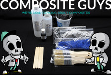 DIY FORGED CARBON FIBER KIT 120 GRAMS OF REAL CARBON FIBER WITH BLUE FIBERGLASS