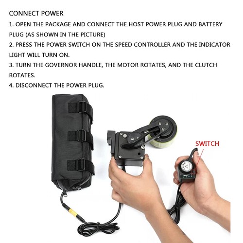 350 Watt Suspension Motor with Speed Regulator Thumb Throttle E-Bike Wheel Kit - Bild 5 von 9