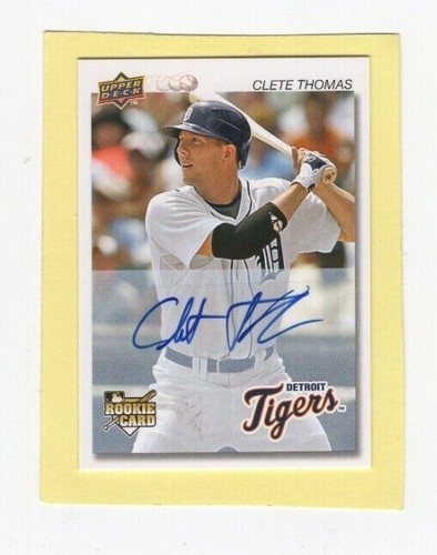 Autographed Detroit Tigers Certified all years 90+ picks 15% off after 4 cards - Picture 43 of 105
