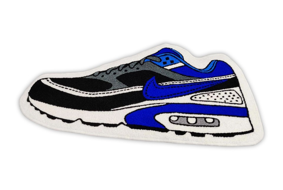 Air Max BW Sneaker Shaped Floor Mat Living Room Rugs Area Sneakerhead ...