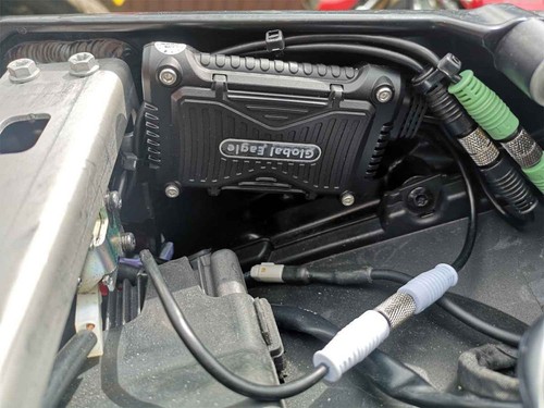 Global Eagle X6 Pro cámara negra Yamaha MT-09 SP 2018 - 2023 - Imagen 7 de 11