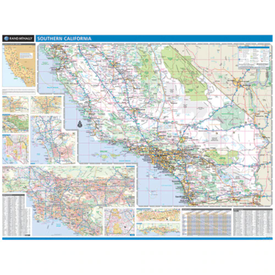 Maps Of Southern California Southern California | Curtis Wright Maps