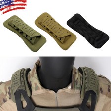 1/2PCS Tactical Plate Carrier Vest Shoulder Pads Soft Shoulder Strap Cushion Pad
