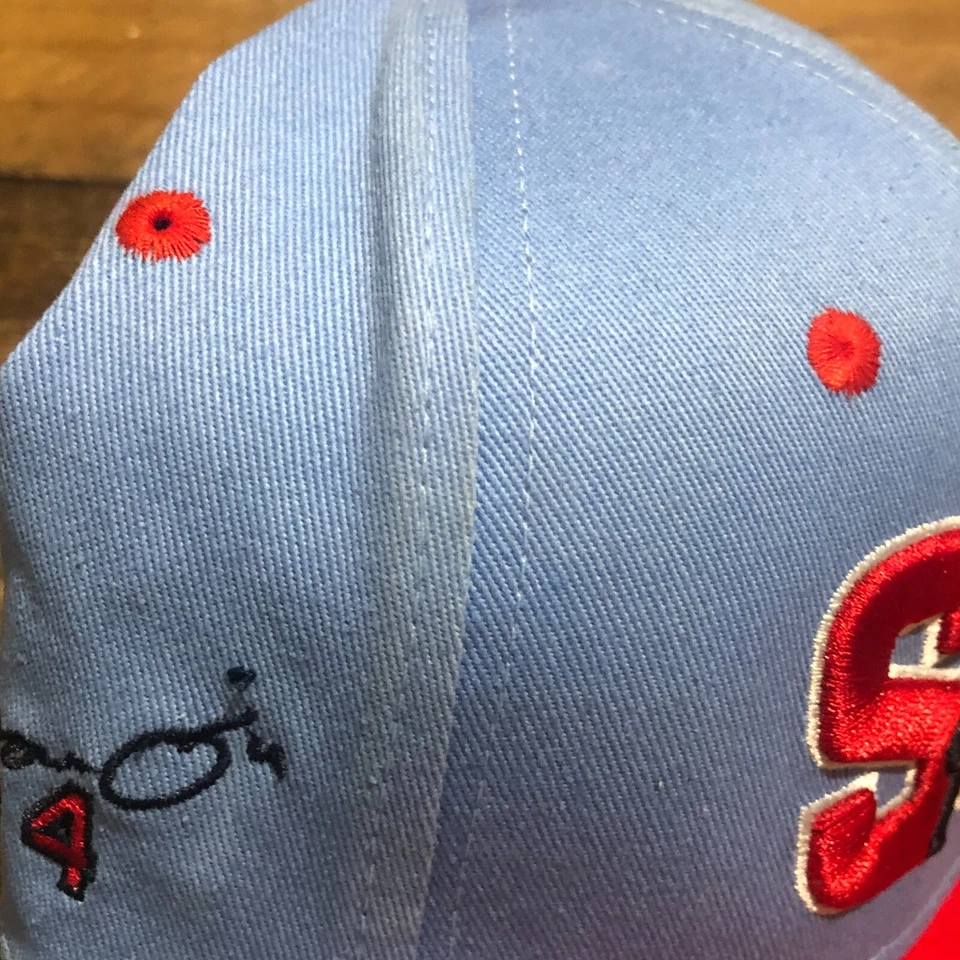 Gorra de los Cardenales de San Luis Gorra Snapback Para Hombre Azul Yadier Molina Adam Wainwright LEER Foto 3 de 4