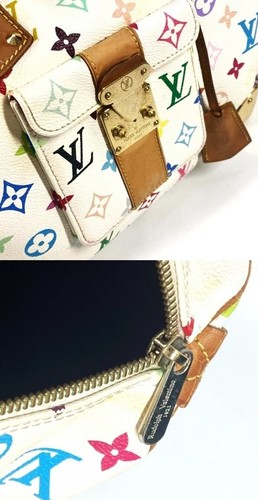 Louis Vuitton Multicolor Speedy 30 Handbag M92643 Monogram Blanc JP w/Clochette - Picture 13 of 16