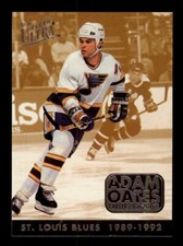 1993-94 FLEER ULTRA ADAM OATES CAREER HIGHLIGHTS #7 