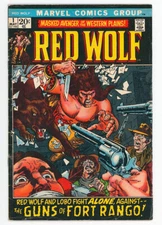 Red Wolf 1 bronze age Marvel #1