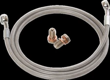 RSI Racing BL-16 Extended Brake Line +6" fits Polaris Pro-RMK 600 800 850