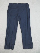 Counterparts Pant Women 14 Blue Corpcore Dark Academia Office Siren Professional