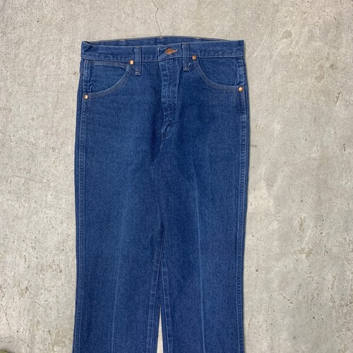 Pantalones de mezclilla Wrangler Jeans 30x34 azules 936 ajustados vaquero occidental rodeo etiqueta 31x36 - Imagen 2 de 12