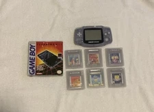 Nintendo Game Boy Advance Console System - Clear Glacier
