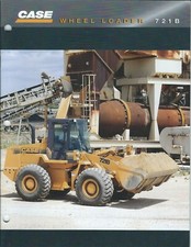 Equipment Brochure - Case - 721B - Wheel Loader - 1995 (E6477)
