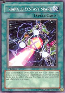 Triangle Ecstasy Spark - SD8-EN025 - Common - 1st Edition x3 - Lightly Played