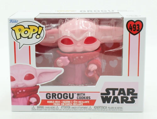 Funko Pop! - Star Wars Grogu with Cookies 493 - Bobblehead