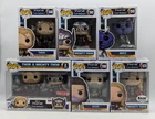 Funko Pop Complete Set 5 + 2-Pack Thor Love and Thunder Marvel Zues Miek