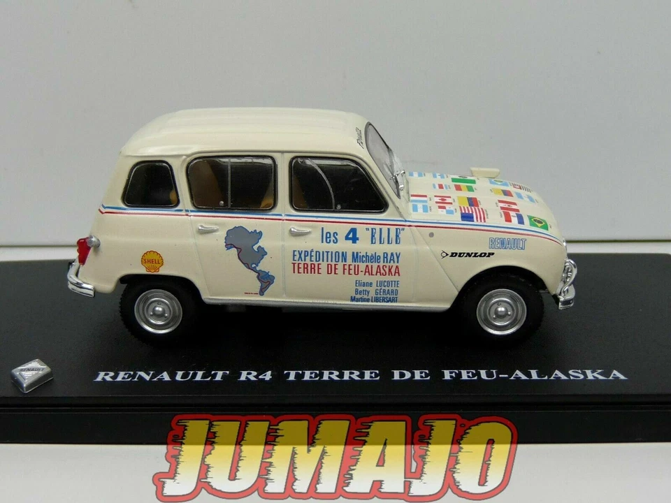R4L44 Passion RENAULT 4 L 1/43 : Terre de Feu Alaska 4 elle - Imagen 3 de 4