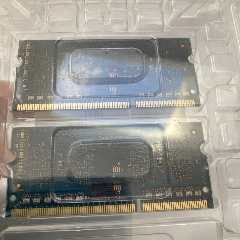 2x Hynix 1 GB RAM (lot of 2 Total - 1GB 1Rx16 PC3 - 10600S-9-10-C1 Used. - Image 2 of 3