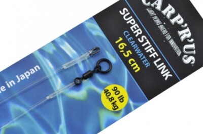 Carp'R'Us - Superstiff Link - 9,5 cm / 90 lb (2 Stück)