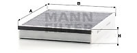 Mann-Filter CUK 25 007 Filter, Innenraumluft FÜR Ford Ford Australia Volvo