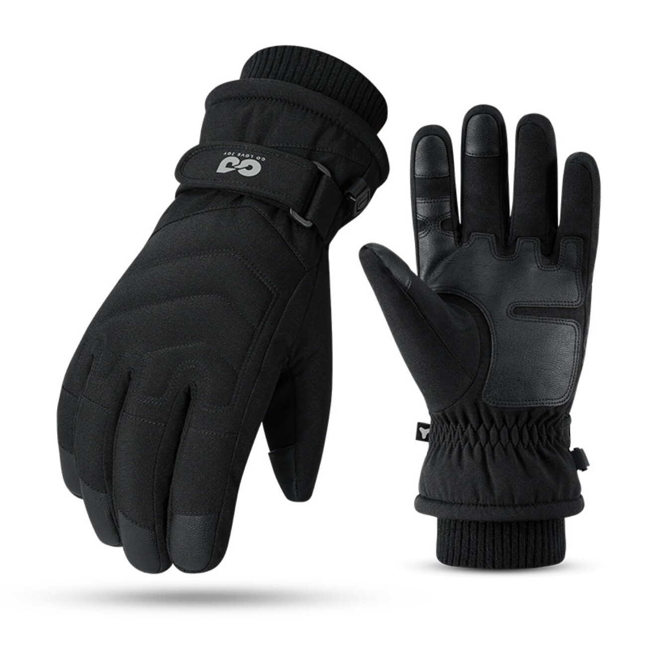 Winter Gloves for Men Women - Windproof Water Repellent Glove for Cycling Skiing-image