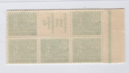 GERMANY BERLIN 1949 BOOKLET COMBO FROM BUILDINGS SET W 24 PERFECT MNH - Picture 2 of 2