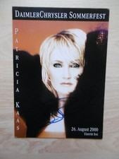 Patricia Kaas Autogramm signed 10x15 cm Postkarte