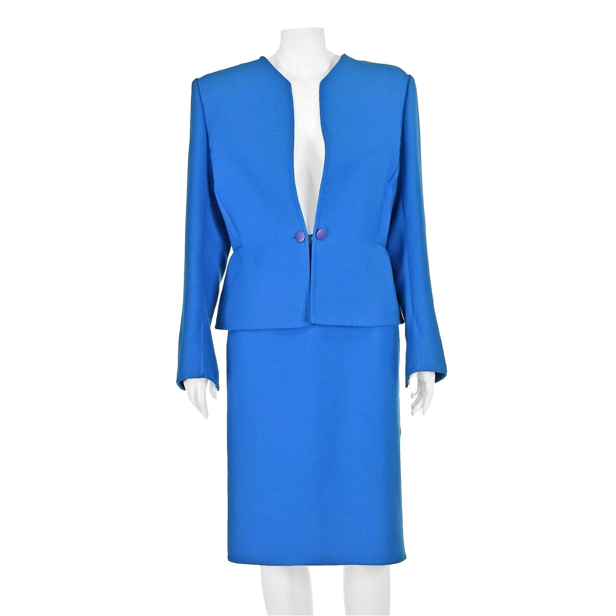 Royal blue top skirt xl