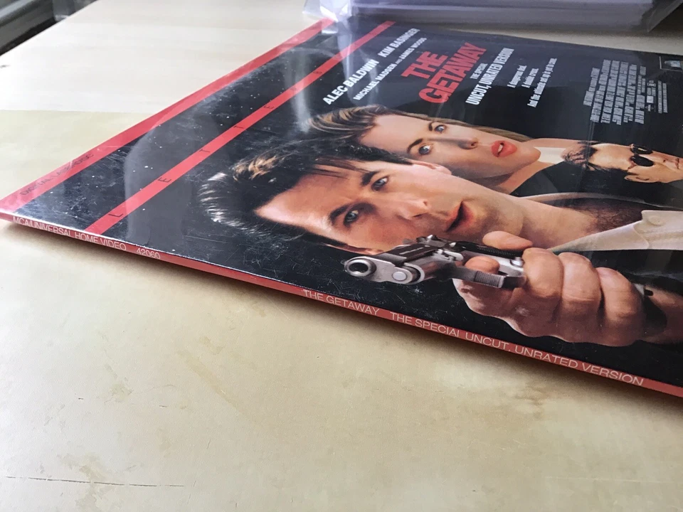The Getaway Uncut, Unrated 1994 LASER DISC - Image 4 of 4