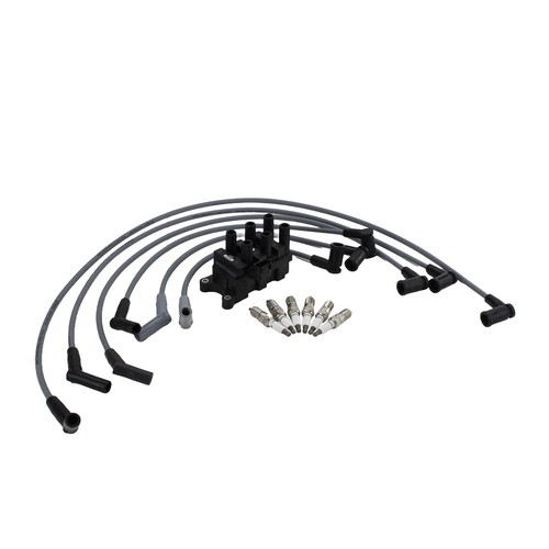 MCK 3pcs Premium Performance Ignition Coil Pack And Iridium Spark Plug Wireset Compatible With Lexus Toyota Gs300 Is300 Sc300 300 Supra 98 05 3 0l 3 0 L6