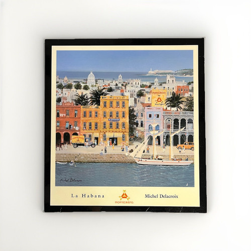 Montecristo La Habana Michel Delacroix Cedro Sigari Box Cerniera Scatola da Collezione - Foto 1 di 3